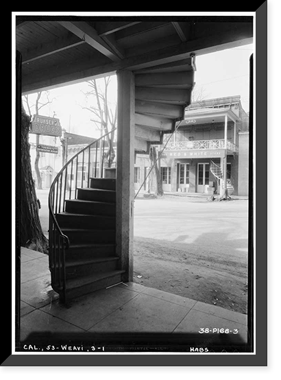 Antique Architecture - Weaverville, California - I. O. O. F. Lodge No