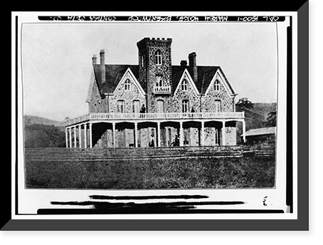 John Marsh House, Marsh Creek Road, Brentwood vicinity, Contra Costa County, CA, Antique Poster