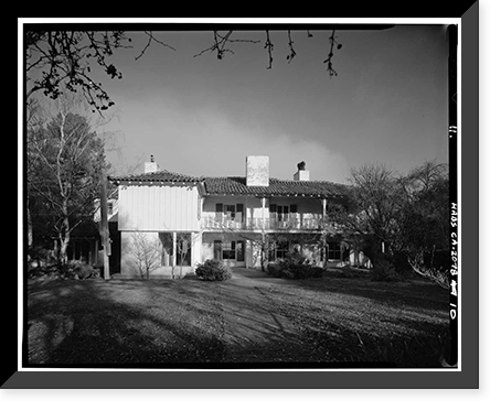 Eugene O'Neill House, Kuss Road, Danville vicinity, Contra Costa County, CA - 10, Antique Poster