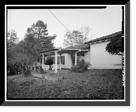 Eugene O'Neill House, Kuss Road, Danville vicinity, Contra Costa County, CA - 19, Antique Print