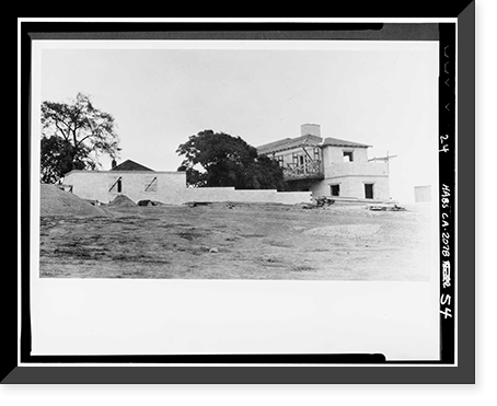 Eugene O'Neill House, Kuss Road, Danville vicinity, Contra Costa County, CA - 54, Antique Print