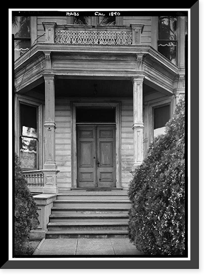 John Muir House, Alhambra Boulevard, Martinez, Contra Costa County, CA - 3, Antique Poster