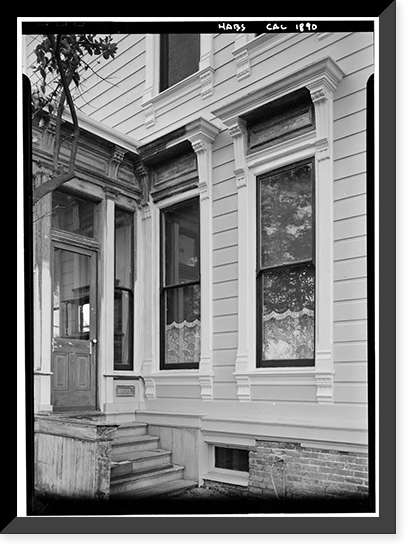 John Muir House, Alhambra Boulevard, Martinez, Contra Costa County, CA - 5, Antique Print