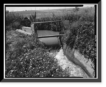 Brantner Ditch, South Platte River, Brighton vicinity, Adams County, CO - 7, Antique Print