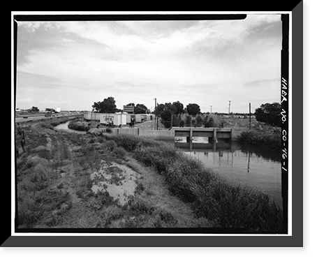 Historic Architecture - Brighton vicinity, Colorado - O'Brian Canal