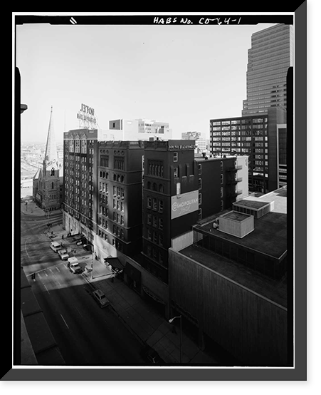 Hotel Metropole & Broadway Theater, 1756 Broadway Street, Denver, Denver County, CO, Vintage Poster
