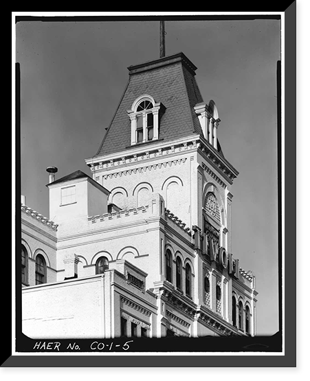 Tivoli-Union Brewery, 1320-1348 Tenth Street, Denver, Denver County, CO - 5 Classic, Vintage Print