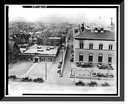 Delaware Street Tramway Power Sub-Station, 1448 Delaware Street, Denver, Denver County, CO - 10 Classic, Antique Wall Art