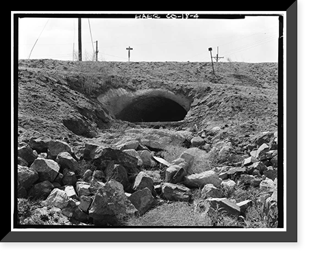 Thirty-first Street Overflow Structure, Thirty-first Street, Denver, Denver County, CO - 4, Vintage Print