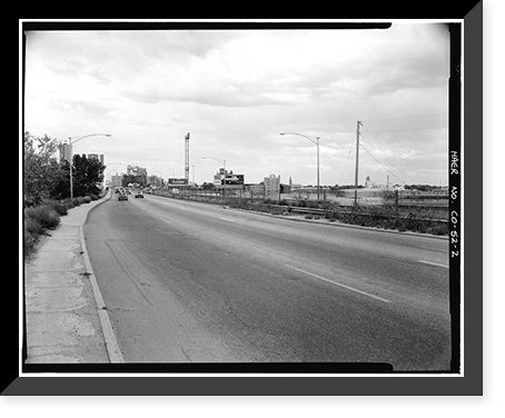 Fourteenth Street Viaduct, Fourteenth Street at Wazee Street, Denver, Denver County, CO - 2, Vintage Wall Art