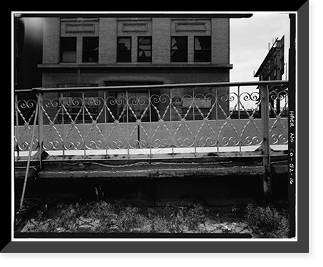 Fourteenth Street Viaduct, Fourteenth Street at Wazee Street, Denver, Denver County, CO - 16 Classic, Vintage Print