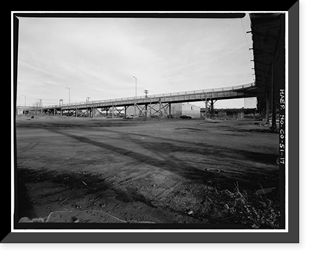 Twentieth Street Viaduct, Spans Platte River Valley between Thirty-third Ave, Denver, Denver County, CO - 17, Vintage Poster