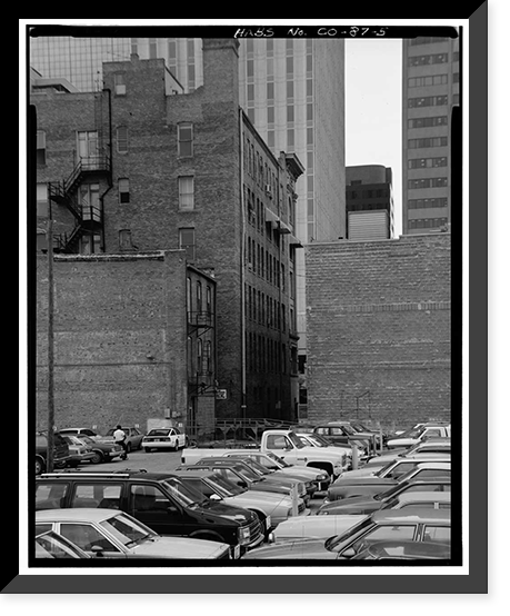 Empire Building, 430 Sixteenth Street, South Corner of Sixteenth St, Denver, Denver County, CO - 5 Classic, Antique Poster
