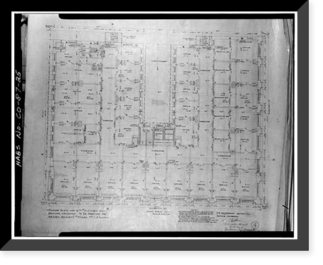 Empire Building, 430 Sixteenth Street, South Corner of Sixteenth St, Denver, Denver County, CO - 25, Antique Poster