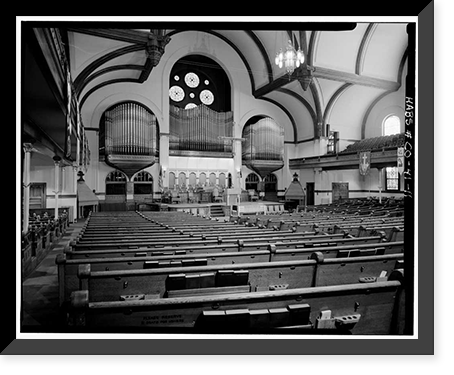 Central Presbyterian Church, 1660 Sherman Street, Denver, Denver County, CO - 11, Antique Poster