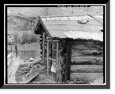 Bocco House, Northwest Junction-U.S. Highways 6 & 131, Wolcott, Eagle County, CO - 5, Historic Reproduction