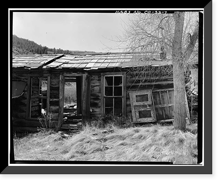 Bocco House, Northwest Junction-U.S. Highways 6 & 131, Wolcott, Eagle County, CO - 7, Historic Reproduction