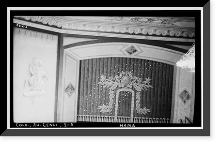 Opera House, Central City, Gilpin County, CO - 5, Historic Print