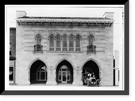 Littleton Town Hall, 2450 West Main Street, Littleton, Arapahoe County, CO Classic, Antique Wall Art