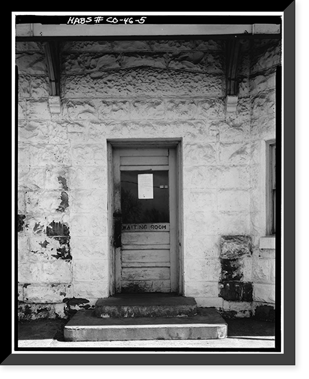 Littleton Denver & Rio Grande Western Depot, 2199 West Littleton Boulevard, Littleton, Arapahoe County, CO - 5, Antique Wall Art