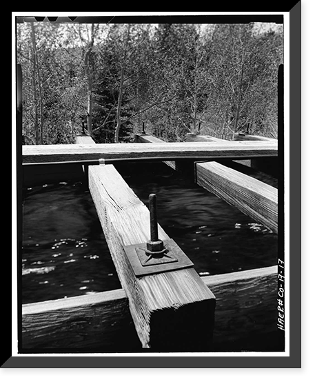 Power Flume No. 1, Tacoma vicinity, La Plata County, CO - 17, Antique Poster