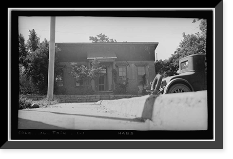 Frederico Benitez House, 612 East Main Street, Trinidad, Las Animas County, CO, Vintage Print