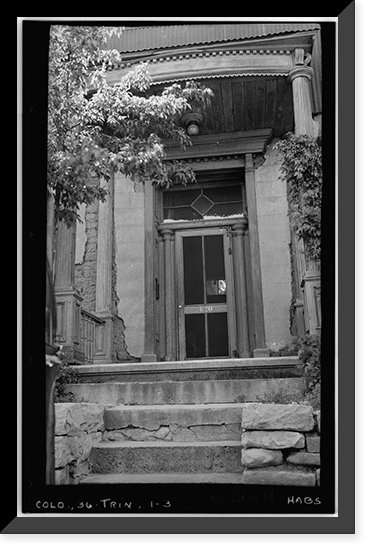 Frederico Benitez House, 612 East Main Street, Trinidad, Las Animas County, CO - 3, Antique Poster