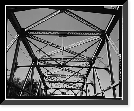Fifth Street Bridge, U.S. 50 at Colorado River, Grand Junction, Mesa County, CO - 6 Classic, Antique Poster