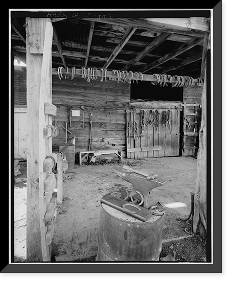 Montezuma Valley Irrigation Company System, Gate Keeper's Residence, Dolores vicinity, Montezuma County, CO - 3, Historic Print