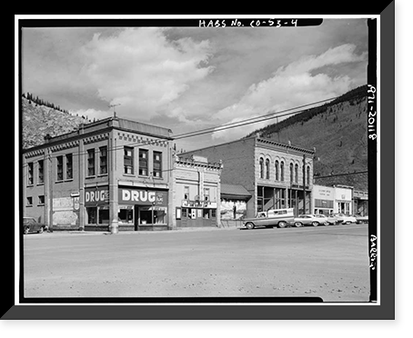Silverton Historic District, Silverton, San Juan County, CO - 4, Antique Wall Art