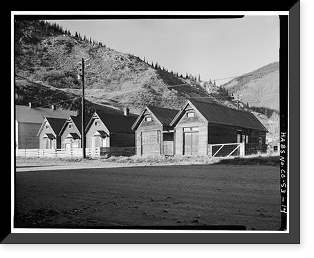 Silverton Historic District, Silverton, San Juan County, CO - 14, Historic Print