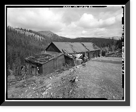 Mary Murphy Mining Complex, Boarding House, Iron City (historical), Chaffee County, CO - 3, Antique Wall Art