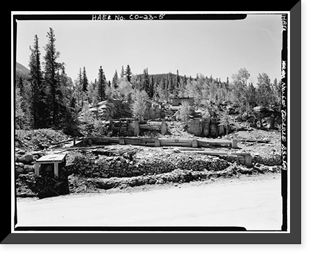 Paramount Mine, Saint Elmo (historical), Chaffee County, CO - 5, Vintage Print