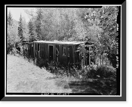 Paramount Mine, Saint Elmo (historical), Chaffee County, CO - 7, Vintage Print