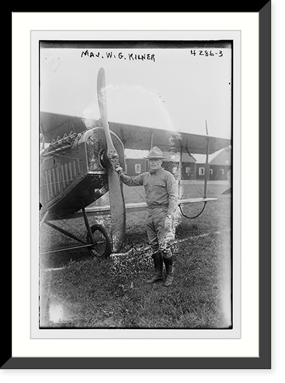 Historic Framed Print, Maj. W.G. Kilner,  17-7/8" x 21-7/8"