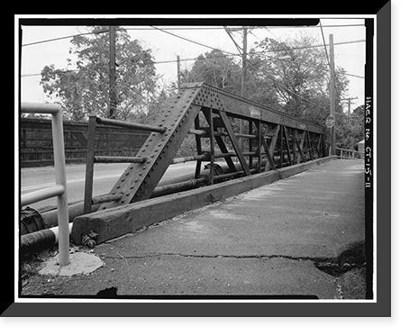 Grasmere Avenue Bridge, Spanning Railroad at Grasmere Avenue, Fairfield, Fairfield County, CT - 11, Antique Wall Art