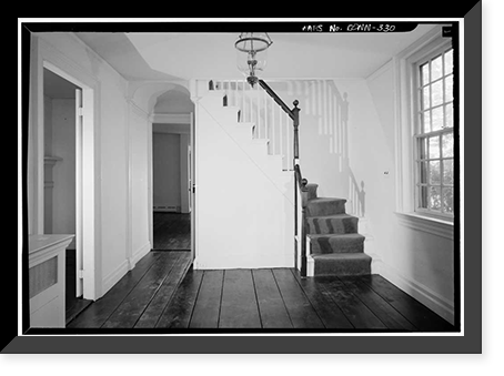Hull Sherwood House, 762 Mill Hill Road, Fairfield, Fairfield County, CT - 11, Historic Print