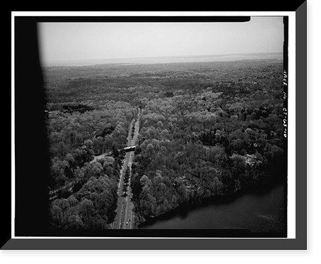 Merritt Parkway, Beginning in Greenwich & running 38 miles to Strat, Greenwich, Fairfield County, CT - 10, Antique Print