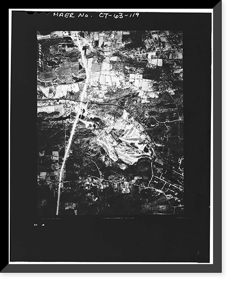 Merritt Parkway, Beginning in Greenwich & running 38 miles to Strat, Greenwich, Fairfield County, CT - 119, Antique Poster