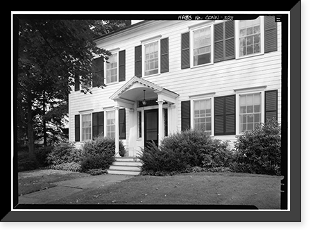 Gurdon Perry House, 780 Harbor Road, Southport, Fairfield County, CT - 2 Classic, Antique Print