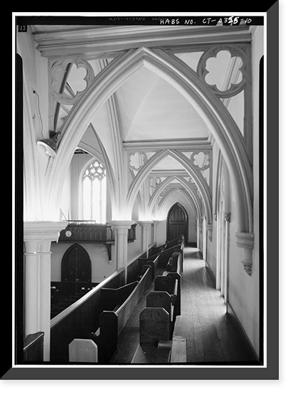 Christ Church, Main Street, Stratford, Fairfield County, CT - 10 Classic, Vintage Print