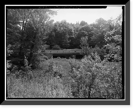 Merritt Parkway, Pequonnock River Bridge, Spanning Pequonnock River, Trumbull, Fairfield County, CT - 5 Classic, Vintage Wall Art