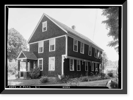 Antique Architecture - Farmington, Connecticut - Gleason House, 23 Main