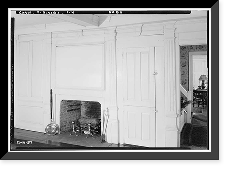 Welles-Shipman House, Station Street, South Glastonbury, Hartford County, CT - 4, Vintage Print