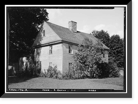 Gaylord House, Gaylordsville, Litchfield County, CT, Vintage Poster