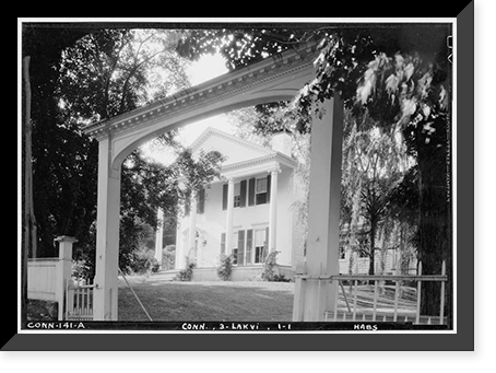 Holly House, Lakeville, Litchfield County, CT, Vintage Poster