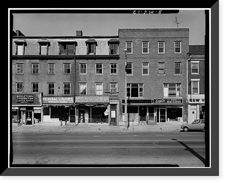 Exchange Block, 108-150 Main Street, Middletown, Middlesex County, CT - 8, Antique Poster