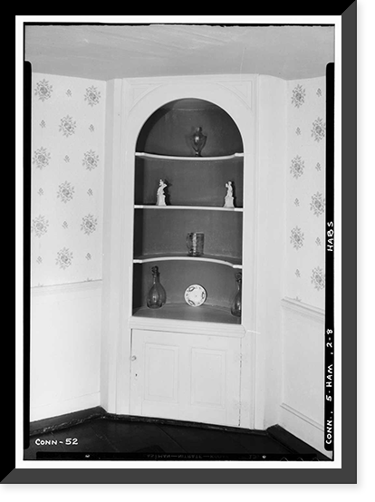 Moses Ford House, 152 Waite Street, Hamden, New Haven County, CT - 7 Classic, Antique Poster