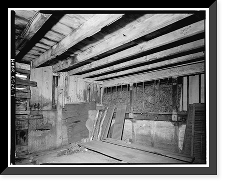 Historic Framed Print, Eli Whitney Armory, Barn, Whitney Avenue, Hamden, New Haven County, CT - 7,  17-7/8" x 21-7/8"