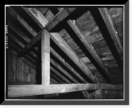 Historic Framed Print, Eli Whitney Armory, Barn, Whitney Avenue, Hamden, New Haven County, CT - 9,  17-7/8" x 21-7/8"